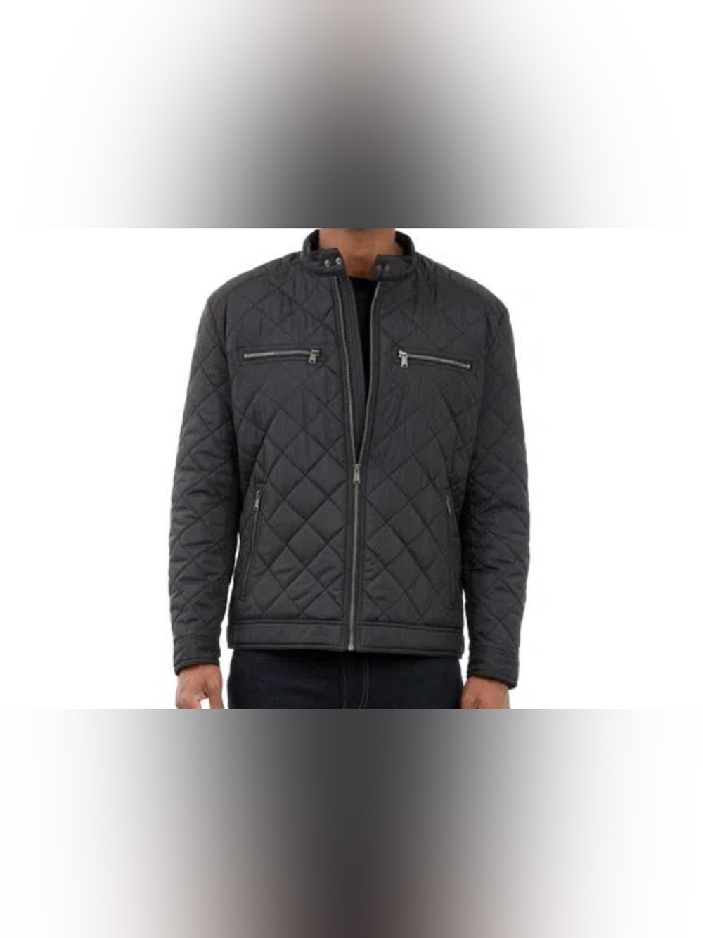 LUCKY BRAND Benedict Quilt Moto Jacket